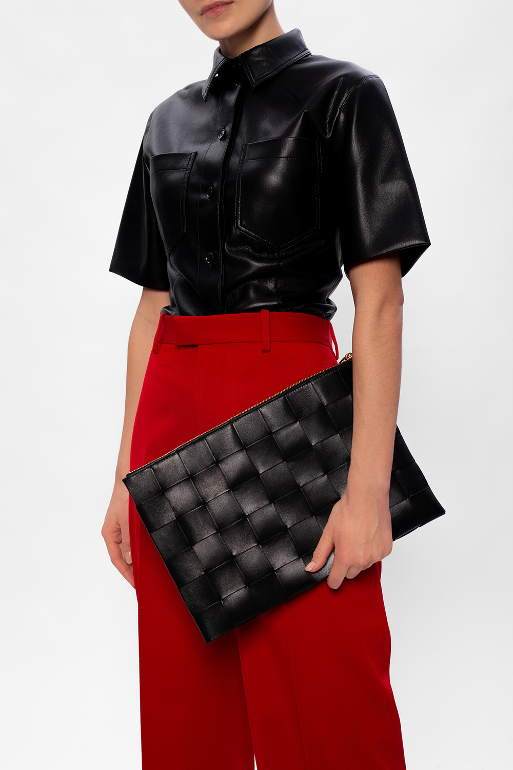 Bottega Veneta ‘Intrecciato’ weave clutch